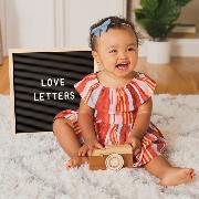 Love Letters Padded Board Book with Fill-in Bookplate