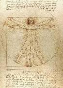 Vitruvian Man Notebook