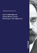 Louise Großherzogin von Sachsen-Weimar und ihre Beziehungen zu den Zeitgenossen