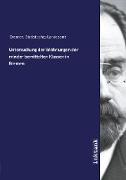 Untersuchung der Wohnungen der minder bemittelten Klassen in Bremen