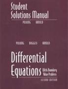 Student's Solutions Manual for Differential Equations