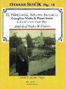 Scherzo-Tarantelle: With Analytical Studies and Exercises by Otakar Sevcik, Op. 16 Violin and Piano Critical Violin Part