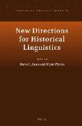 New Directions for Historical Linguistics