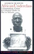 African Underclass - Urbanisation, Crime and Colonial Order in Dar es Salaam, 1919-61