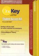 Criminological Theory Student Access Kit for Use with WebCT