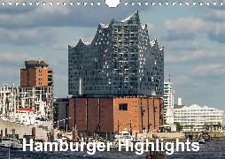 Hamburger Highlights (Wandkalender 2020 DIN A4 quer)