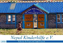 Kalender 2020 der Nepal Kinderhilfe e.V. (Tischkalender 2020 DIN A5 quer)