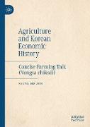 Agriculture and Korean Economic History