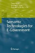 Semantic Technologies for E-Government