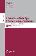 Advances in Web-Age Information Management