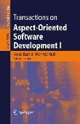 Transactions on Aspect-Oriented Software Development 1