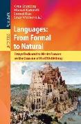 Languages: From Formal to Natural