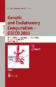 Genetic and Evolutionary Computation — GECCO 2003