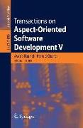 Transactions on Aspect-Oriented Software Development V