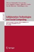 Collaboration Technologies and Social Computing