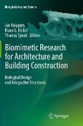 Biomimetic Research for Architecture and Building Construction