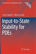 Input-to-State Stability for PDEs