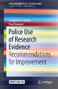 Police Use of Research Evidence