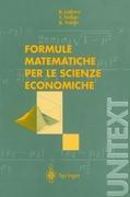 Formule matematiche per le scienze economiche