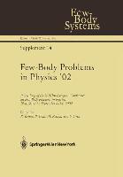 Few-Body Problems in Physics ’02