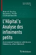 L¿Hôpital's Analyse des infiniments petits