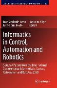 Informatics in Control, Automation and Robotics