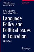 Language Policy and Political Issues in Education