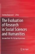 The Evaluation of Research in Social Sciences and Humanities