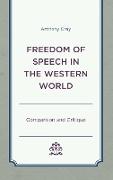 Freedom of Speech in the Western World