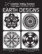 EARTH DESIGNS - Black and White Book for a Newborn Baby and the Whole Family