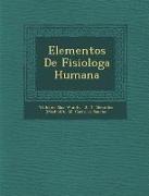 Elementos De Fisiolog&#65533,a Humana