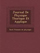 Journal de Physique Th Orique Et Appliqu E