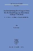 Die Bestimmung des erlangten Etwas bei der Einziehung von Taterträgen nach §§ 73 ff. StGB - insbesondere von Erlösen aus Kapitalmarktdelikten -