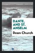 Dante, and St. Anselm