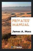 Privates' Manual