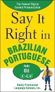 Say it Right in Brazilian Portuguese