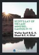 Scott's Lay of the Last Minstrel. Cantos IV-VI