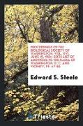 Proceedings of the Biological Society of Washington, Vol. XVI, June 19, 1901: Sixth List of Additions to the Flora of Washington, D. C. and Vicinity