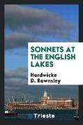 Sonnets at the English Lakes