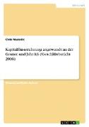Kapitalflussrechnung angewandt an der Gruner und Jahr AG (Geschäftsbericht 2006)