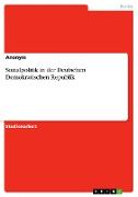 Sozialpolitik in der Deutschen Demokratischen Republik