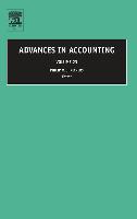 Advances in Accounting, Volume 23