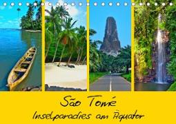 São Tomé - Inselparadies am Äquator (Tischkalender 2020 DIN A5 quer)