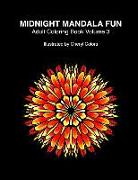 Midnight Mandala Fun Adult Coloring Book Volume 3: Midnight mandala adult coloring books for relaxing fun with #cherylcolors #anniecolors #angelacolor