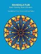 Mandala Fun Adult Coloring Book Volume 5: Mandala adult coloring books for relaxing colouring fun with #cherylcolors #anniecolors #angelacolorz