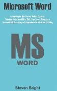 Microsoft Word: Customizing the Quick Access Toolbar, Equations, Underline Styles, Insert Menu, Table, Page Layout, Formatting a Docum