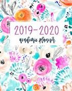 2019-2020 Academic Planner: Weekly & Monthly Organizer & Diary for Students & Teachers: August 1, 2019 to July 31, 2020: Pink & Blue Flowers 1189