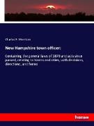 New Hampshire town officer