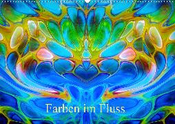 Farben im Fluss (Wandkalender 2020 DIN A2 quer)