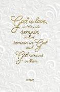 God Is Love Wedding Bulletin (Pkg of 50)